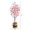6ft. Artificial Cherry Blossom Tree with Basket